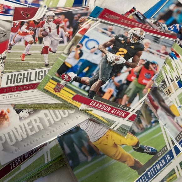 NFL 2019-2021 Random Card Lot (65) - Picture 3 of 7